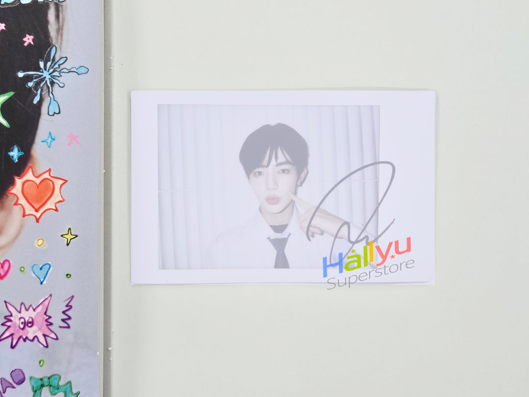ZHANGHAO (Of ZEROBASEONE) "NEVER SAY NEVER" - Hand Autographed(Signed) Album &amp; Polaroid [25.10.22]
