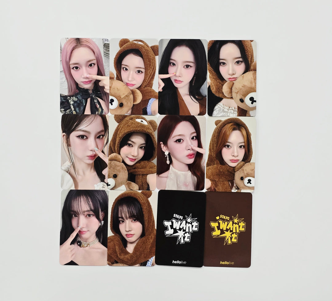 STAYC "I WANT IT" - Hello Live Fansign Event Photocard (minipack ver.) R3 [25.10.23]
