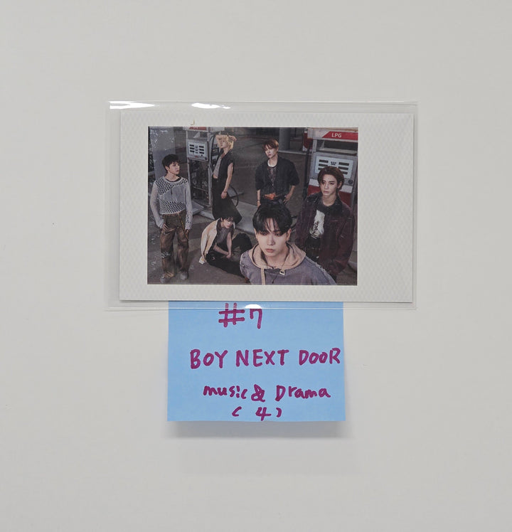 BOYNEXTDOOR  5th EP "The Action" - Music &amp; Drama Pre-Order Benefit Polaroid type Photocard [25.10.27]