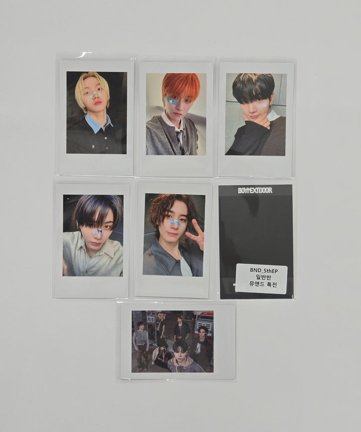BOYNEXTDOOR  5th EP "The Action" - Music &amp; Drama Pre-Order Benefit Polaroid type Photocard [25.10.27]