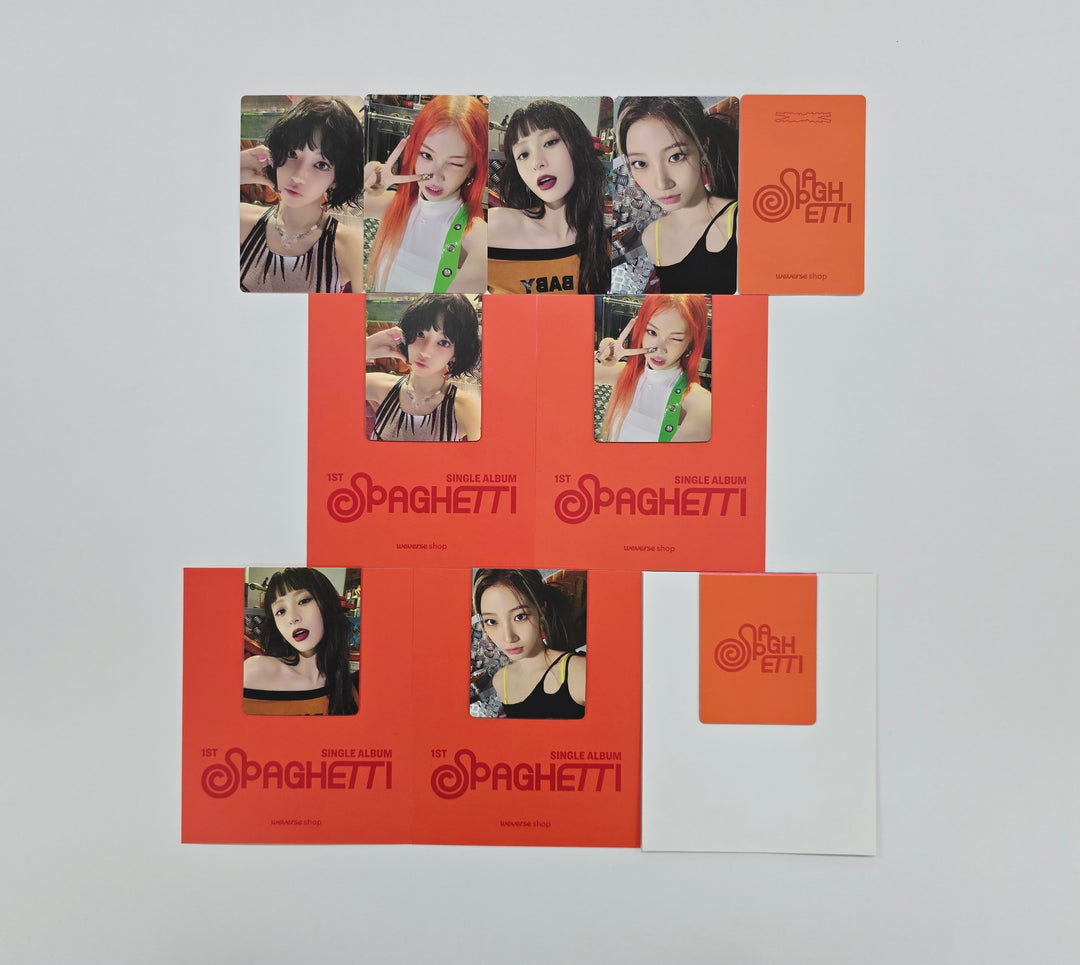 Le Sserafim "SPAGHETTI" - Weverse Shop Pre-Order Benefit Photocard [25.10.27]