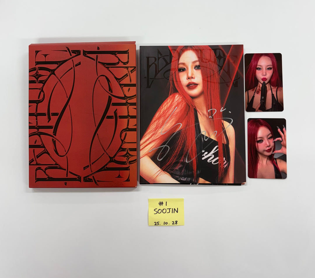 SOOJIN "BADITUDE " - Hand Autograhped(Signed) Album [25.10.28]