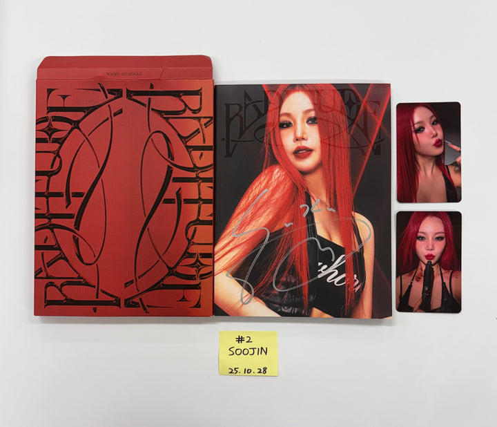 SOOJIN "BADITUDE " - Hand Autograhped(Signed) Album [25.10.28]