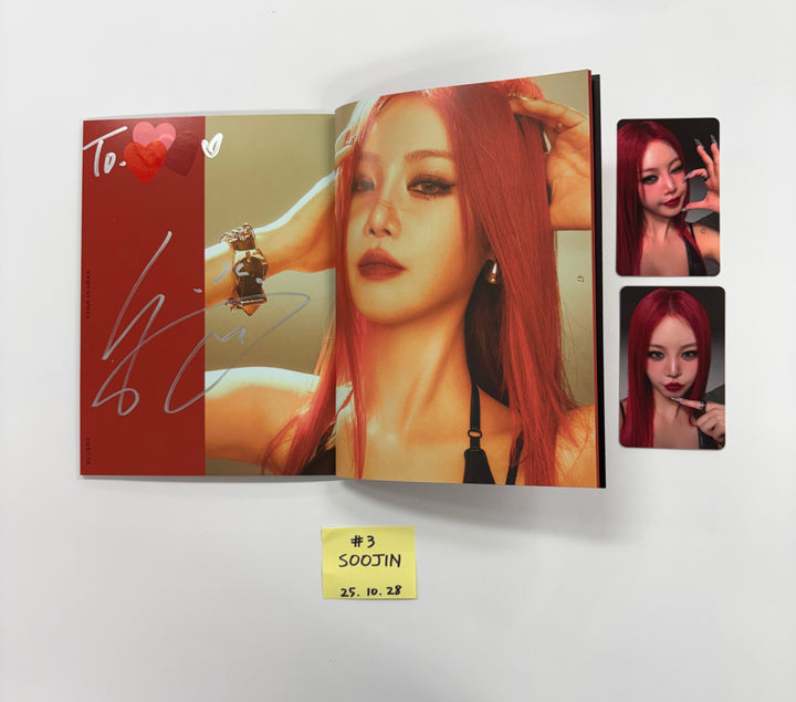 SOOJIN "BADITUDE " - Hand Autograhped(Signed) Album [25.10.28]