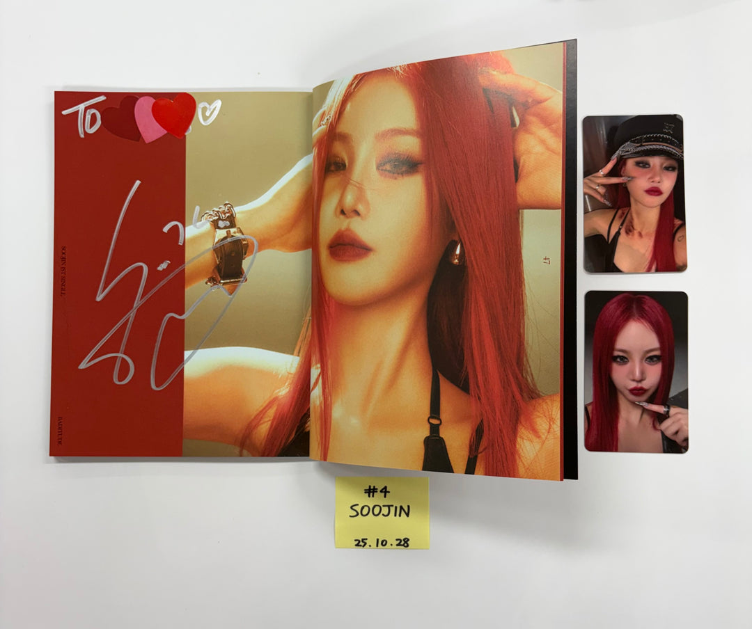 SOOJIN "BADITUDE " - Hand Autograhped(Signed) Album [25.10.28]