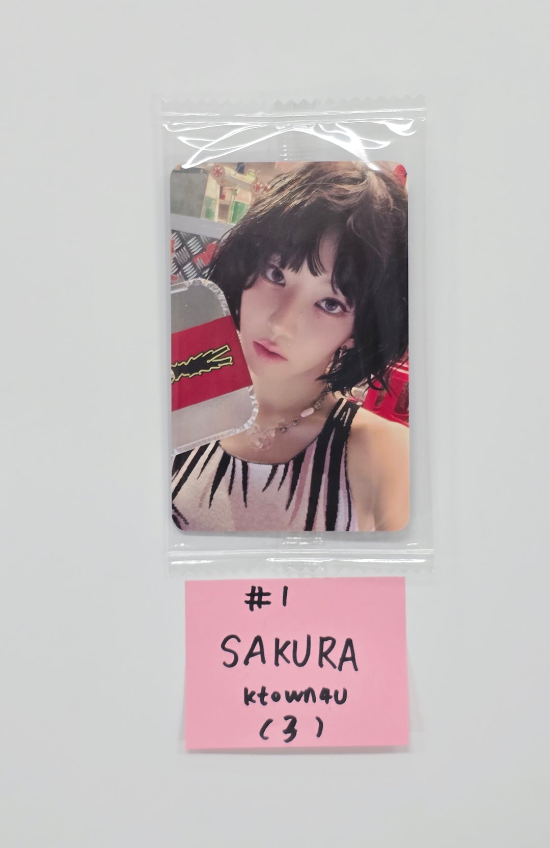 Le Sserafim "SPAGHETTI" - Ktown4U Pre-Order Benefit Photocard [25.10.29]