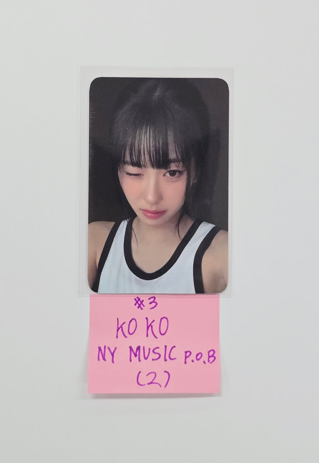 IZNA "Not Just Pretty" - NY Music Pre-Order Benefit Photocard (NFC_NEMO Ver.) [25.10.29]