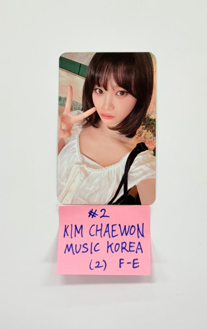 Le Sserafim "SPAGHETTI" - Music Korea Fansign Event Photocard [25.11.03]