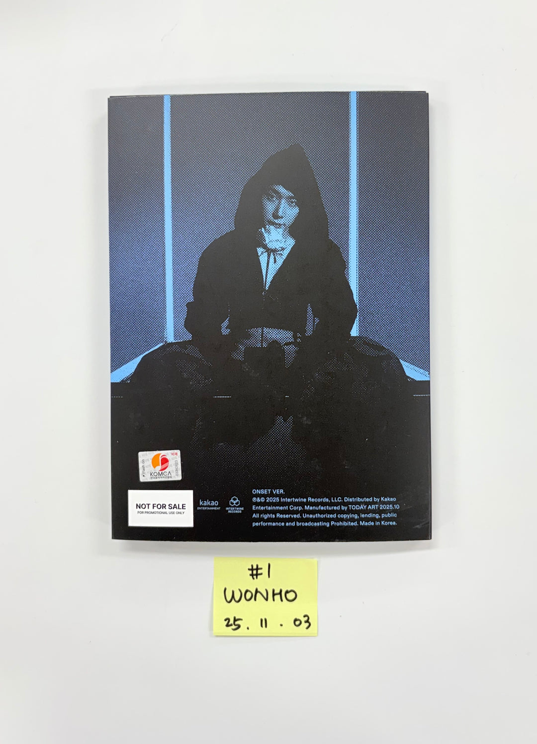 WONHO "SYNDROME" - Hand Autographed(Signed) Promo Album [25.11.03]