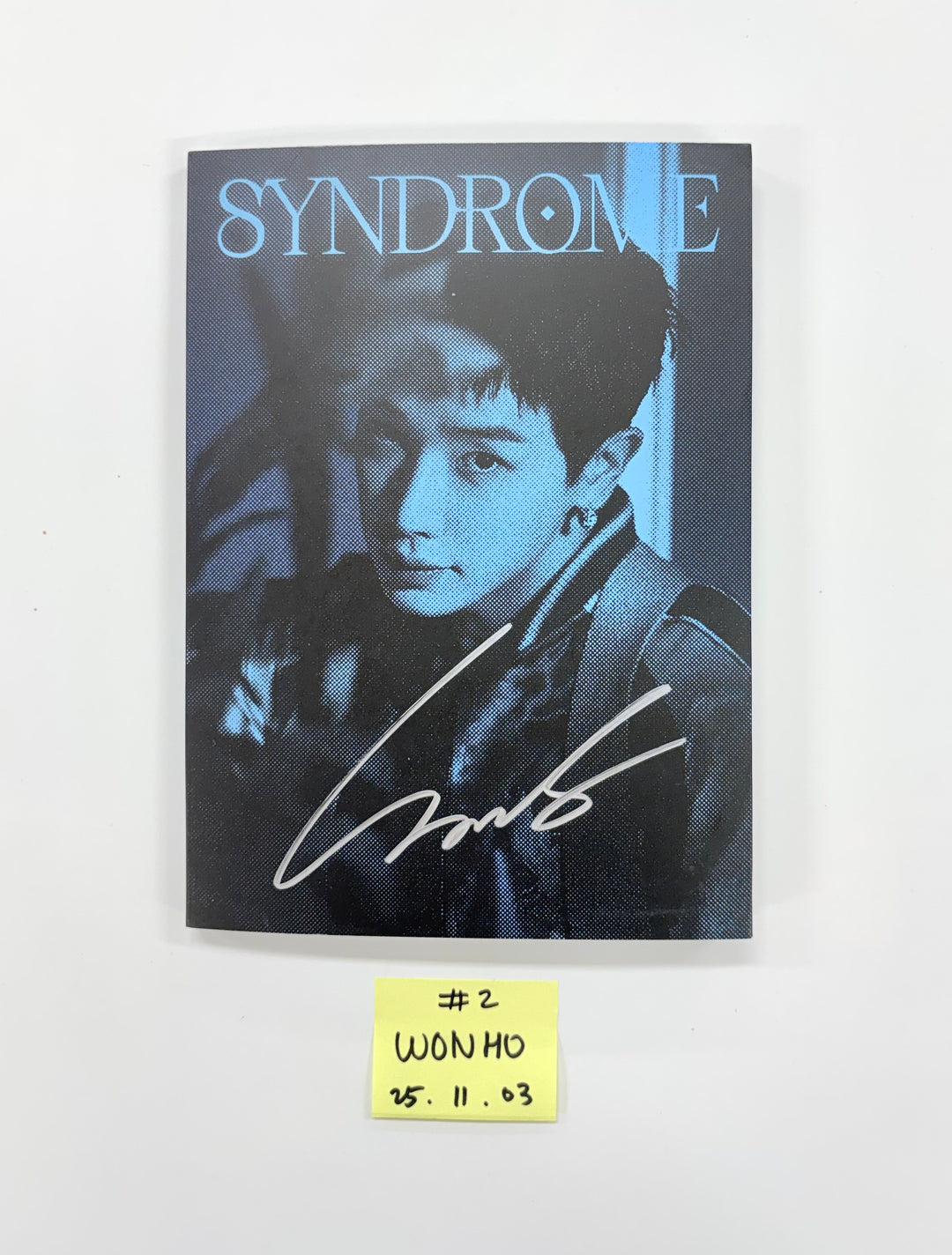 WONHO "SYNDROME" - Hand Autographed(Signed) Promo Album [25.11.03]