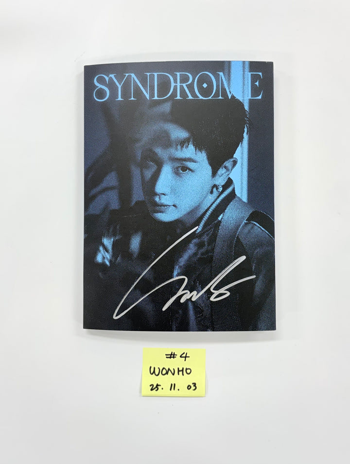 WONHO "SYNDROME" - Hand Autographed(Signed) Promo Album [25.11.03]
