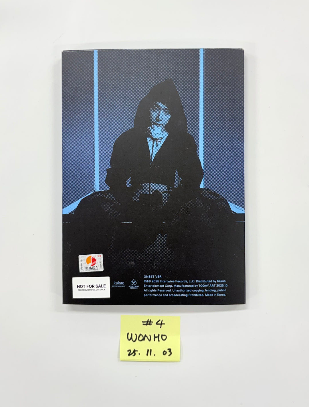 WONHO "SYNDROME" - Hand Autographed(Signed) Promo Album [25.11.03]