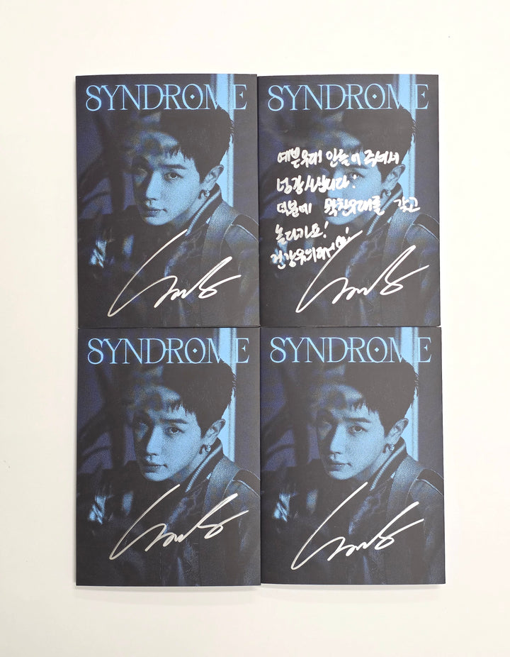 WONHO "SYNDROME" - Hand Autographed(Signed) Promo Album [25.11.03]