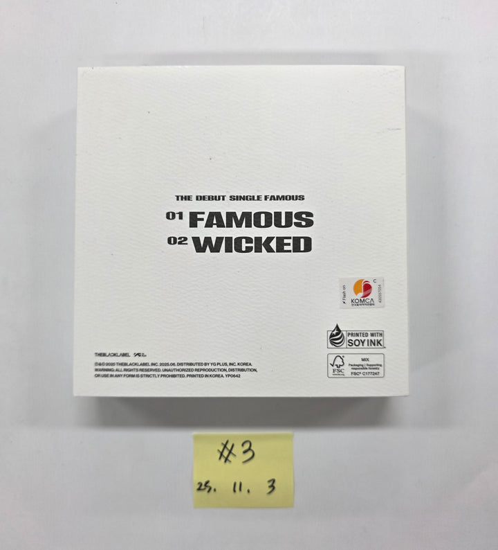 ALLDAY PROJECT "FAMOUS" - MWave Hand Autographed(Signed) Album [25.11.03]