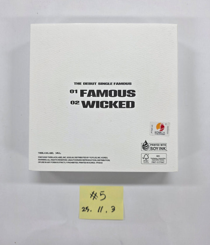 ALLDAY PROJECT "FAMOUS" - MWave Hand Autographed(Signed) Album [25.11.03]