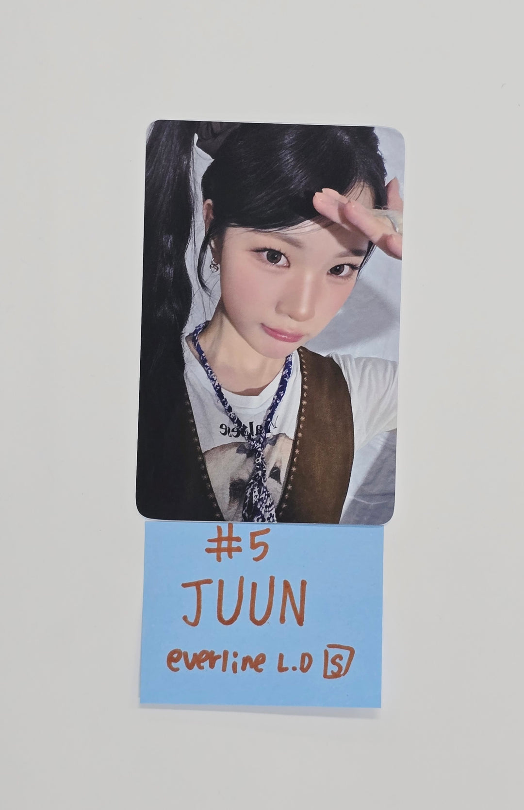 Hearts2Hearts "Focus" - Everline Lucky Draw Event Photocard (SMini Ver.) [25.11.04]