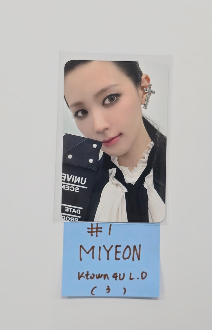 MIYEON (of I-dle) "MY, Lover" - Ktown4U Lucky Draw Event Photocard [25.11.04]