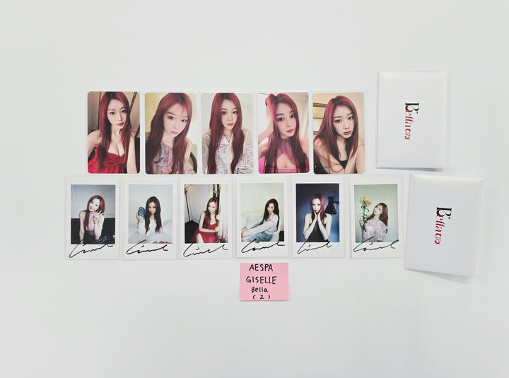 GISLEEL (of AESPA) - Bella china 2025.6 Photocard, Polaroid type Photocard set [25.11.06]