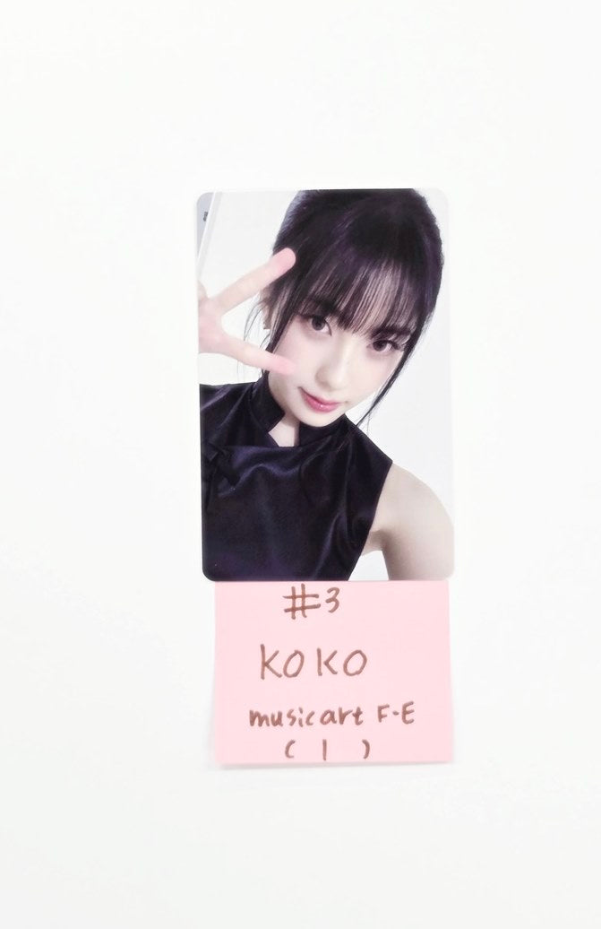 IZNA "Not Just Pretty" - MusicArt Fansign Event Photocard [25.11.11]