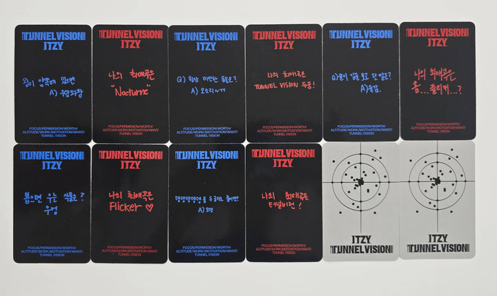 ITZY "TUNNEL VISION" - Official Photocard [25.11.12]