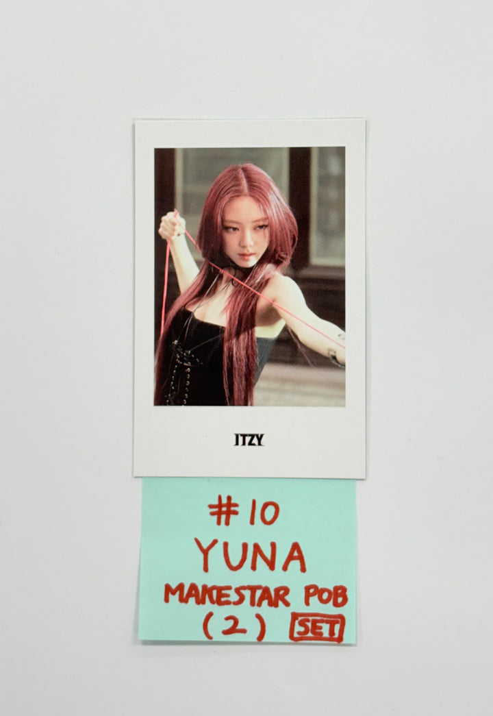 ITZY "TUNNEL VISION" - Makestar Pre-Order Benefit Photocard, Polaroid type Photocard [25.11.13]
