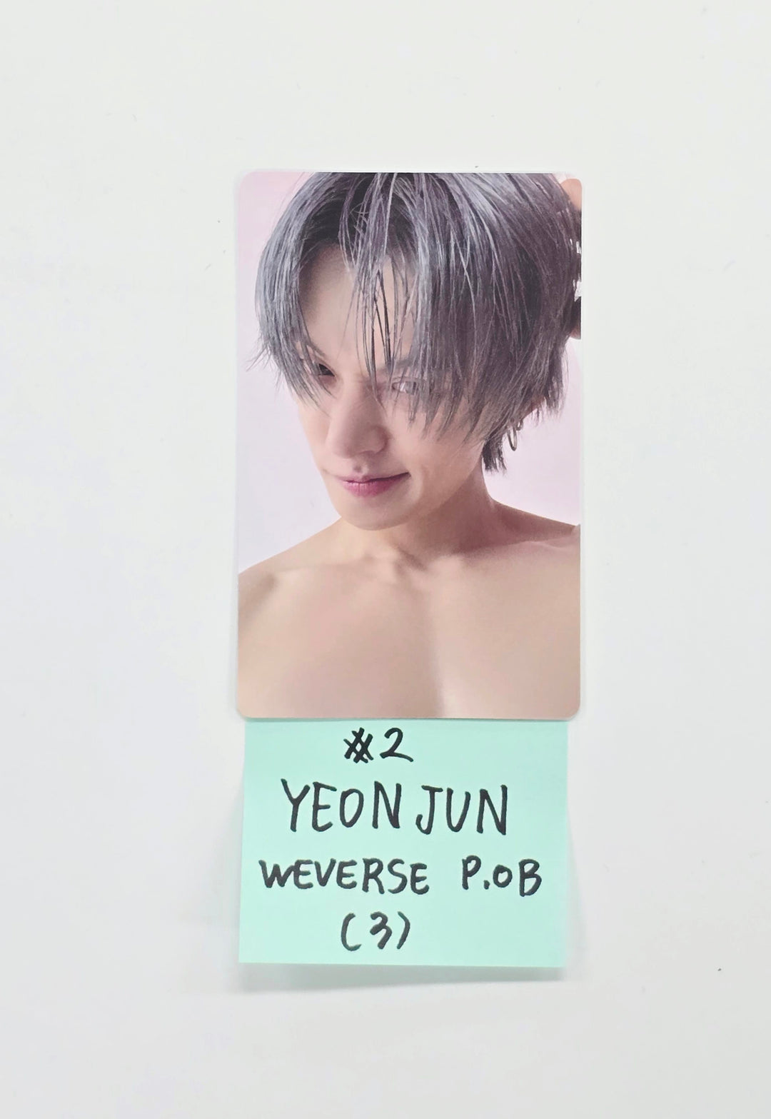 YEONJUN (of TXT) "No Labels : Part 01" - Weverse Shop Pre-Order Benefit Photocard [25.11.13]