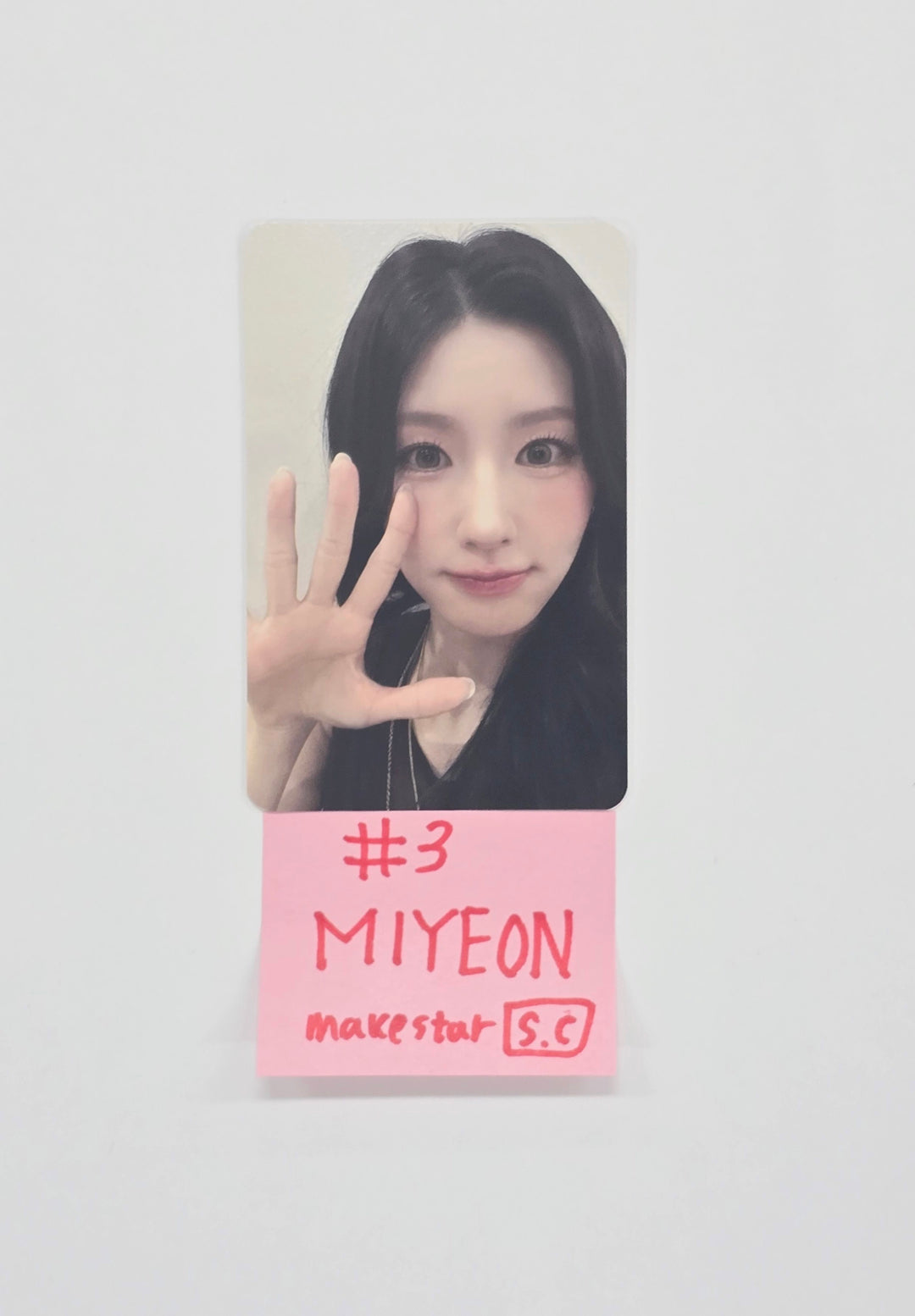 MIYEON (of I-dle) "MY, Lover" - Makestar Fan Showcase Event Photocard [25.11.14]