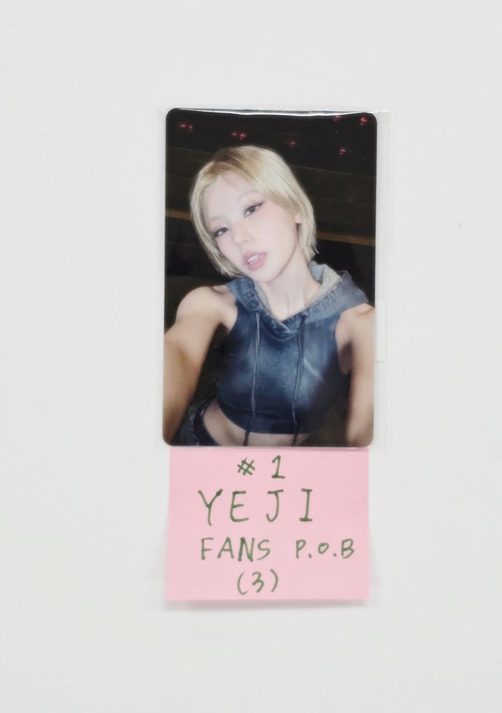 ITZY "TUNNEL VISION" - FANS Shop Pre-Order Benefit Photocard, Making Photo Ticket [25.11.14]