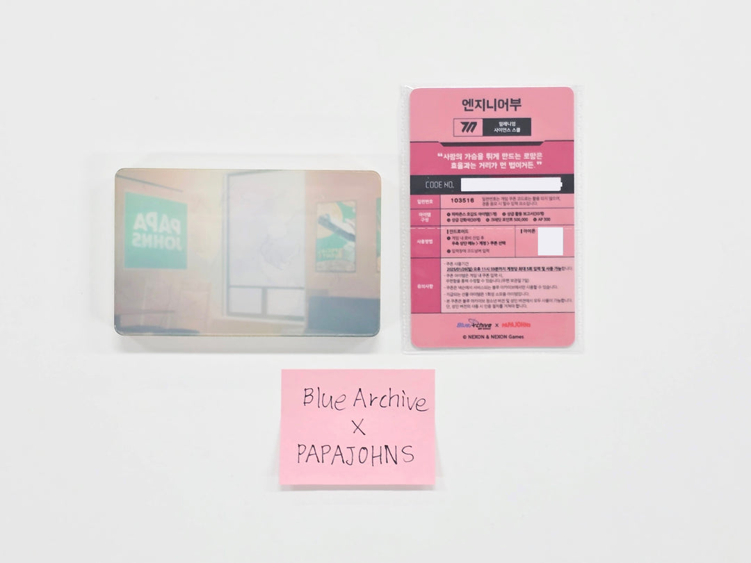 Blue Archive - "Blue Archive X Papa John&