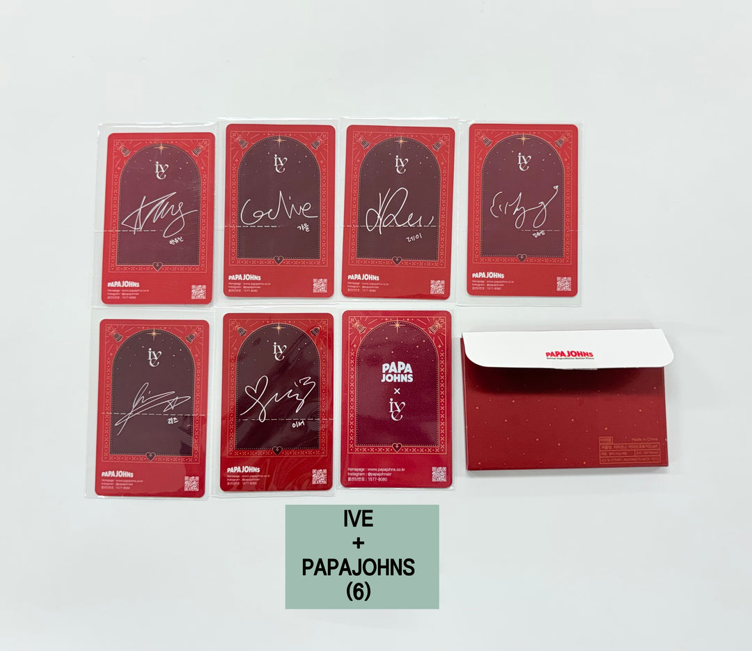 IVE - IVE X Papa John&