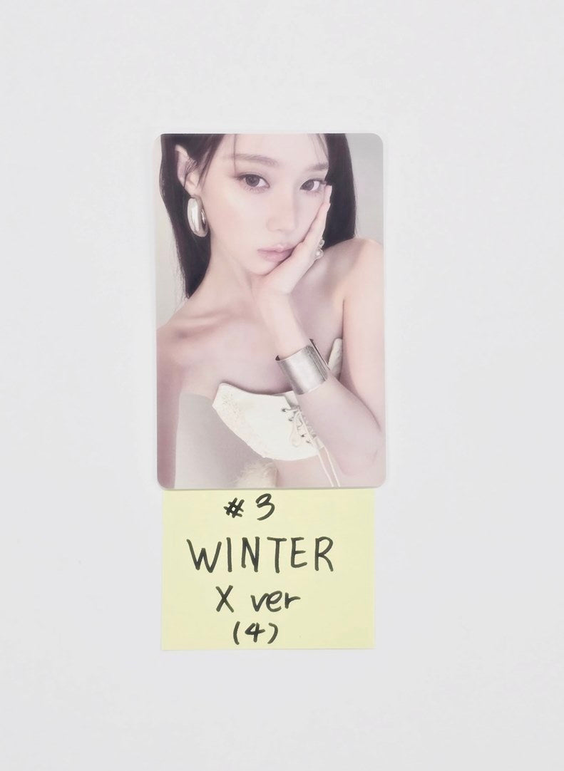 AESPA - "2025 Aespa Live Tour" Trading Photocard (X Ver.) [25.11.18]
