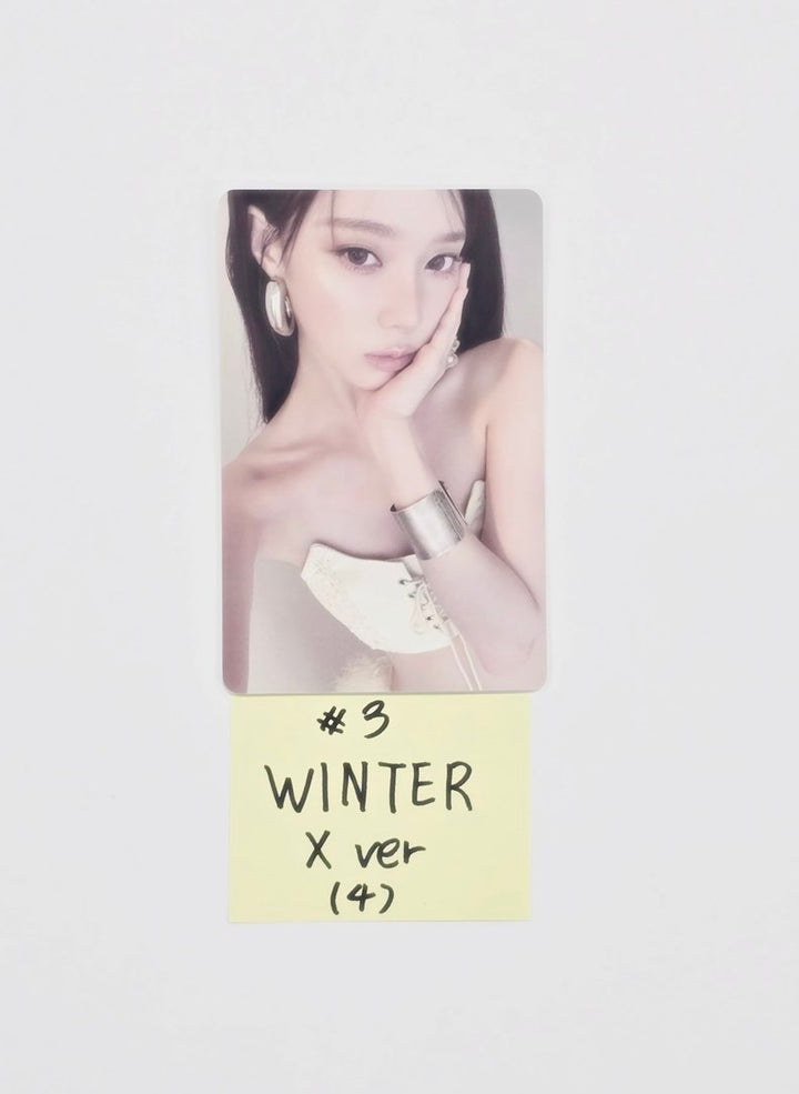 AESPA - "2025 Aespa Live Tour" Trading Photocard (X Ver.) [25.11.18]