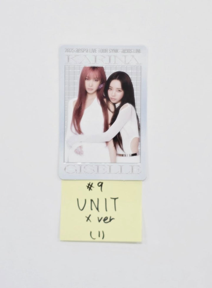 AESPA - "2025 Aespa Live Tour" Trading Photocard (X Ver.) [25.11.18]