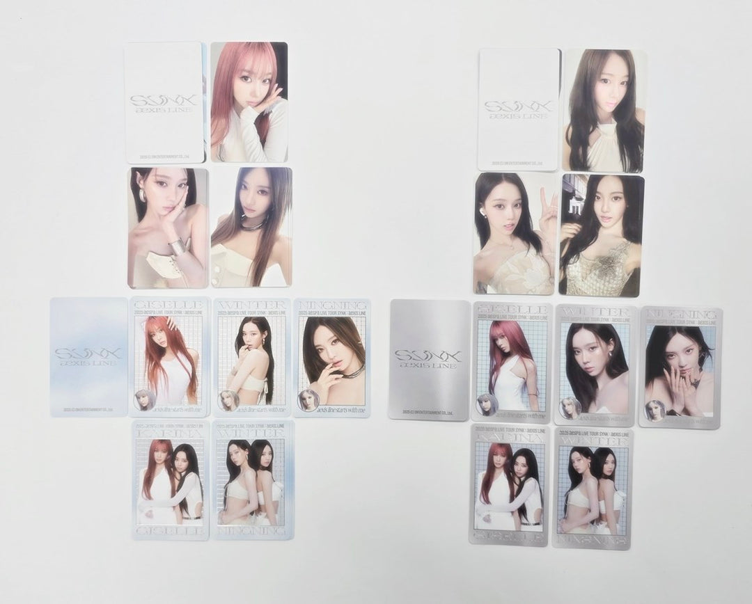 AESPA - "2025 Aespa Live Tour" Trading Photocard (Y Ver.) [25.11.18]