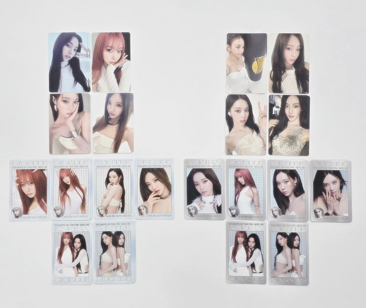 AESPA - "2025 Aespa Live Tour" Trading Photocard (Y Ver.) [25.11.18]