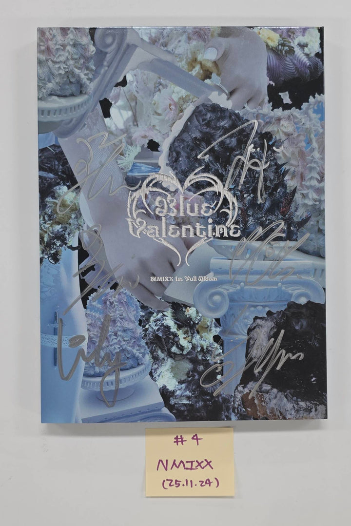 NMIXX "Blue Valentine" - Hand Autographed(Signed) Promo Album [25.11.24]