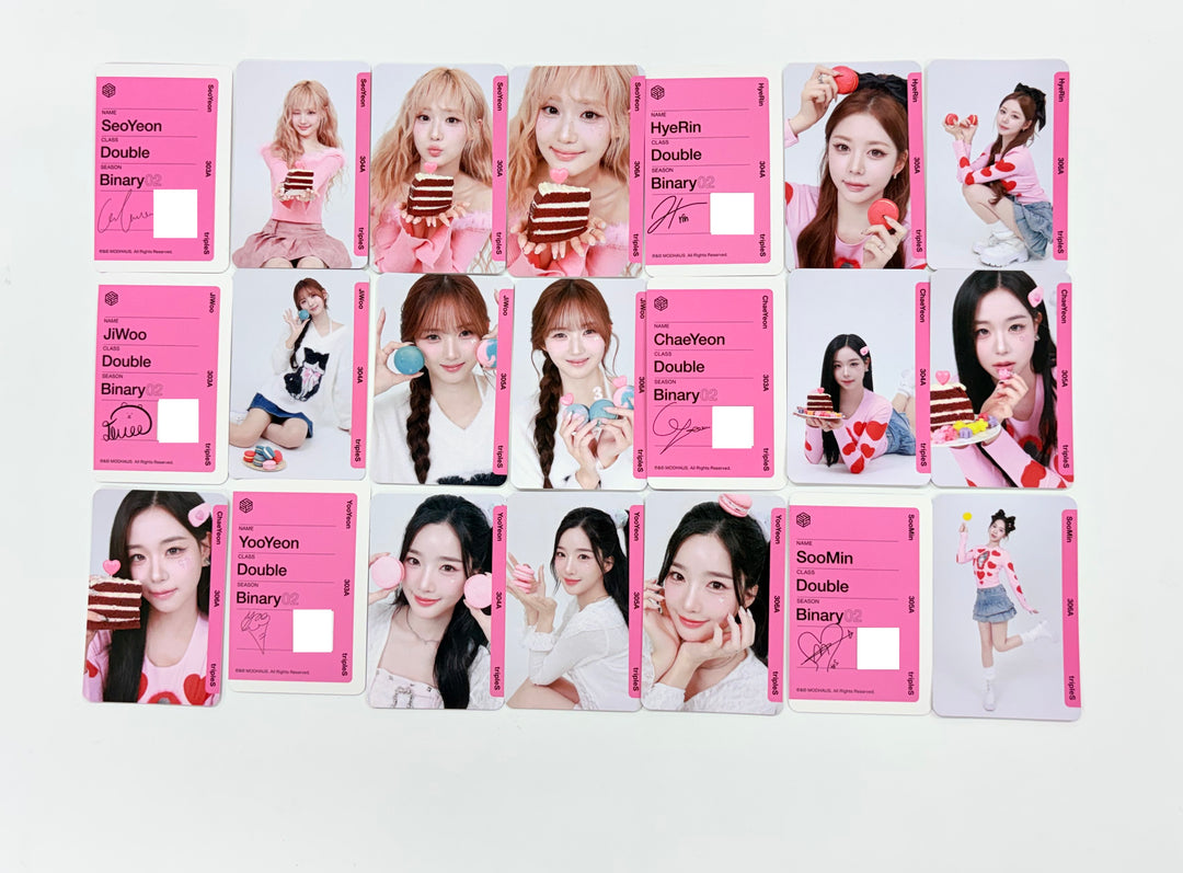 TripleS MSNZ - Binary02 Double Class Objekt Photocard (303A, 304A, 305A, 306A) (1) [25.11.24][Rectocked04/06]