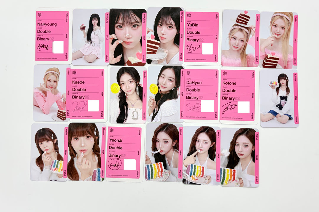TripleS MSNZ - Binary02 Double Class Objekt Photocard (303A, 304A, 305A, 306A) (2) [25.11.24][Rectocked04/06]