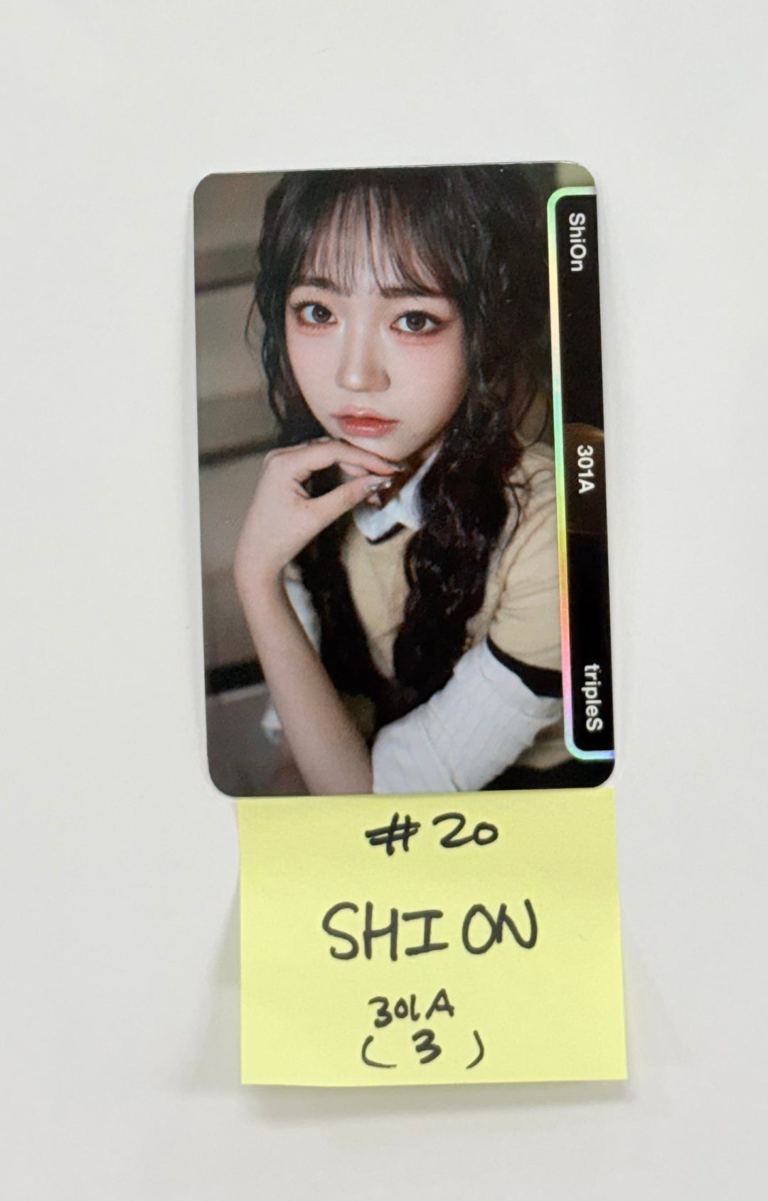 Triples_msnz "Beyond Beauty" - Official Photocard (Objekt Music Album ver.) [25.11.27](restocked 26.01.23)