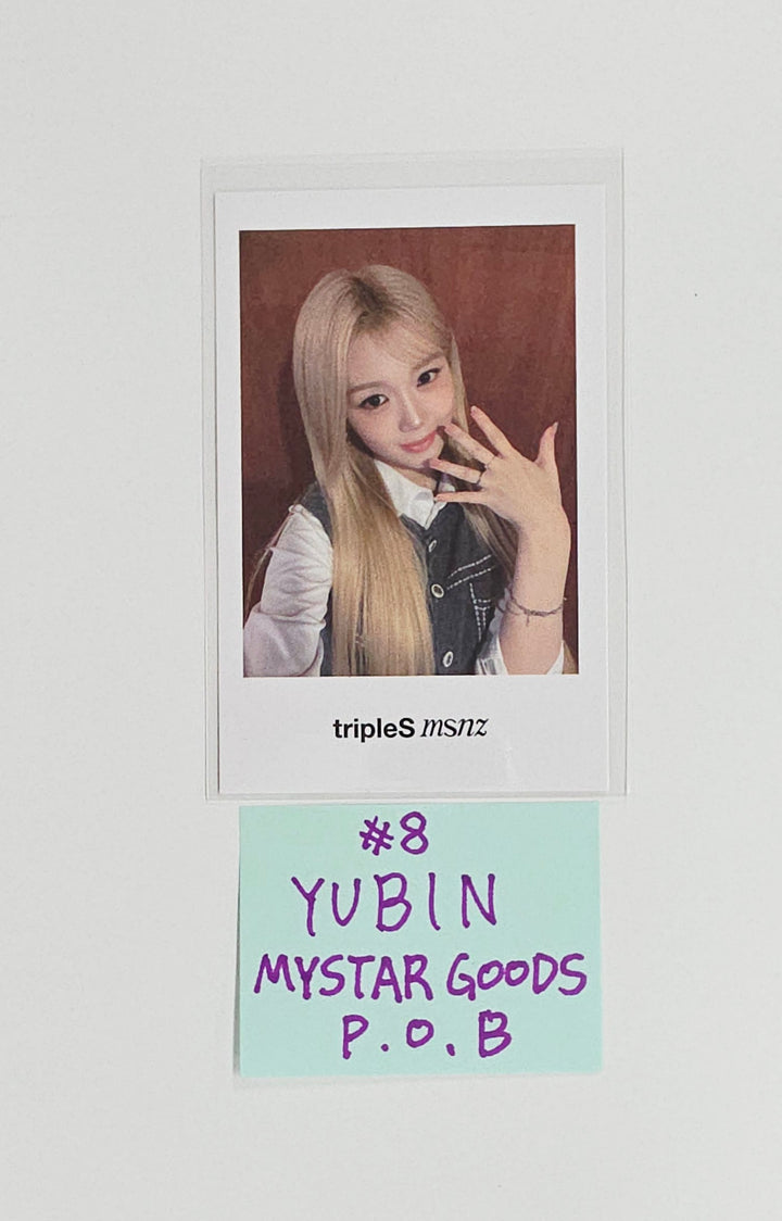 Triples_msnz "Beyond Beauty" - My Star Goods Pre-Order Benefit Polaroid type Photocard (Objekt Music Album ver.) [25.11.27]