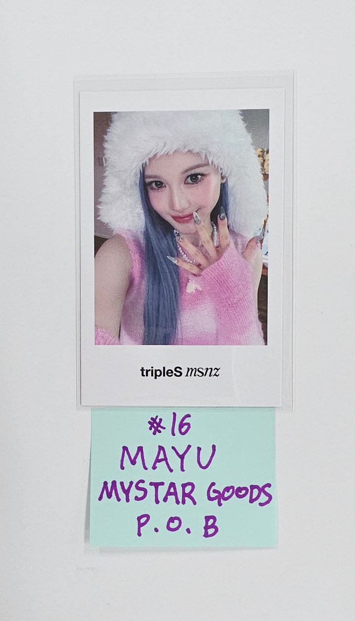 Triples_msnz "Beyond Beauty" - My Star Goods Pre-Order Benefit Polaroid type Photocard (Objekt Music Album ver.) [25.11.27]