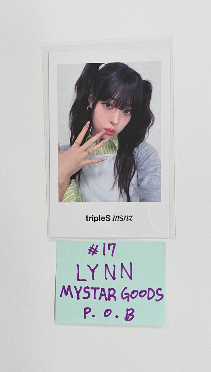 Triples_msnz "Beyond Beauty" - My Star Goods Pre-Order Benefit Polaroid type Photocard (Objekt Music Album ver.) [25.11.27]