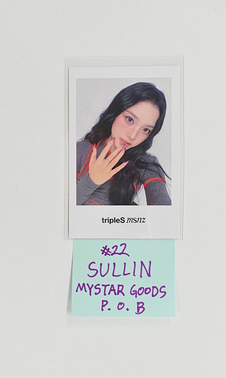 Triples_msnz "Beyond Beauty" - My Star Goods Pre-Order Benefit Polaroid type Photocard (Objekt Music Album ver.) [25.11.27]