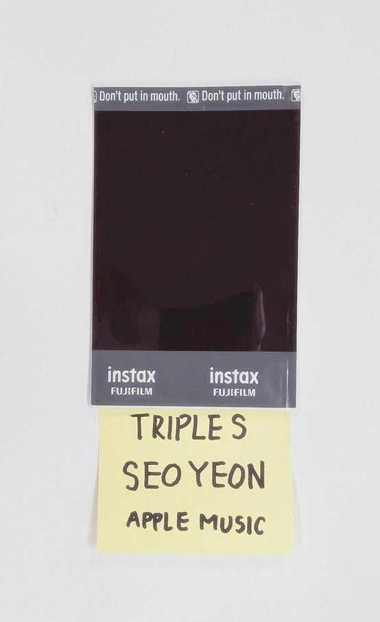 SEOYEON (of Triples_msnz) "Beyond Beauty" - Hand Autograhped(Signed) Polaroid [25.11.28]
