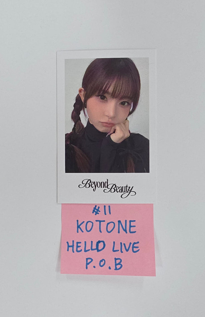 Triples_msnz "Beyond Beauty" - Hello Live Pre-Order Benefit Polaroid type Photocard (Objekt Music Album ver.) [25.11.28]