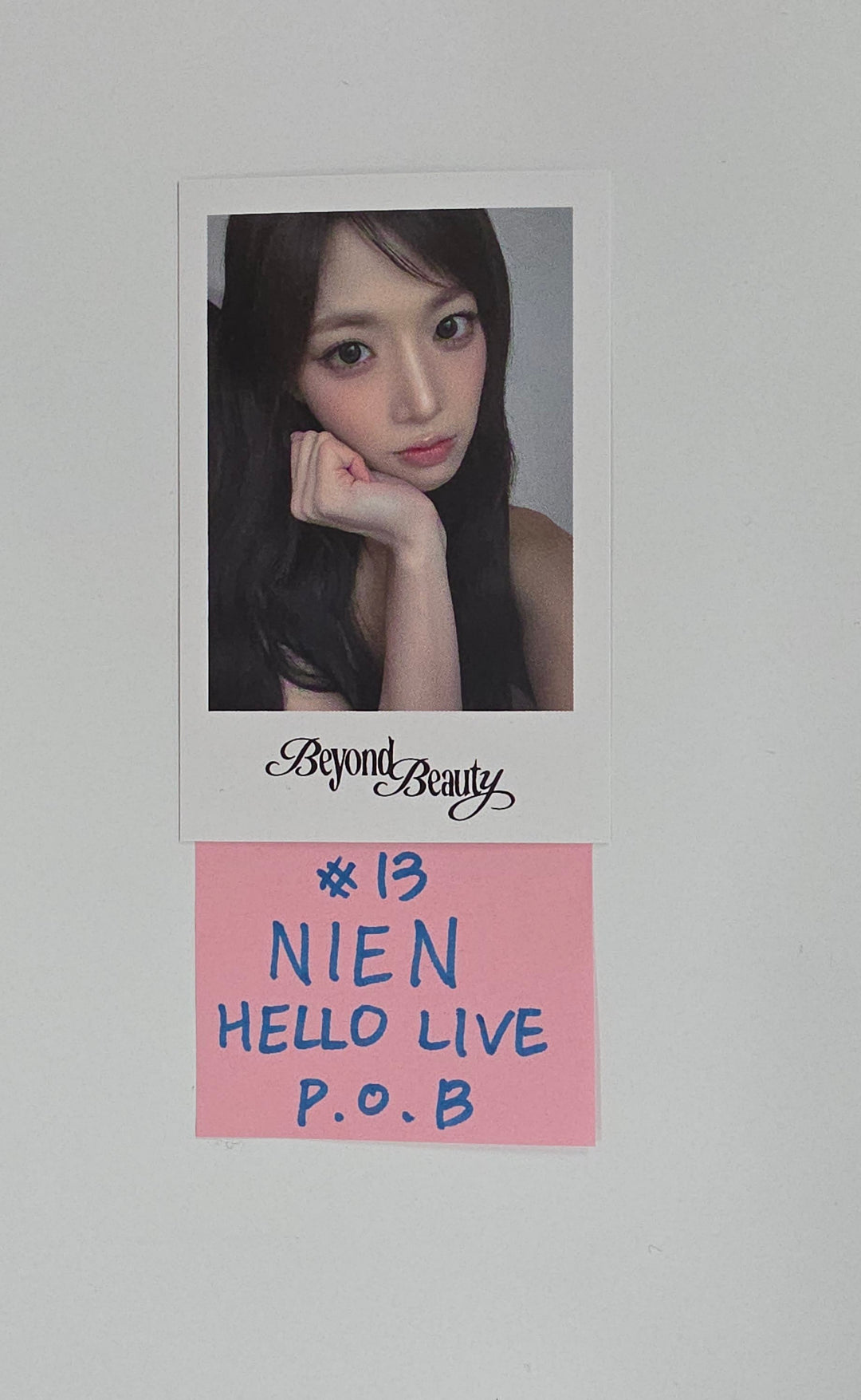 Triples_msnz "Beyond Beauty" - Hello Live Pre-Order Benefit Polaroid type Photocard (Objekt Music Album ver.) [25.11.28]