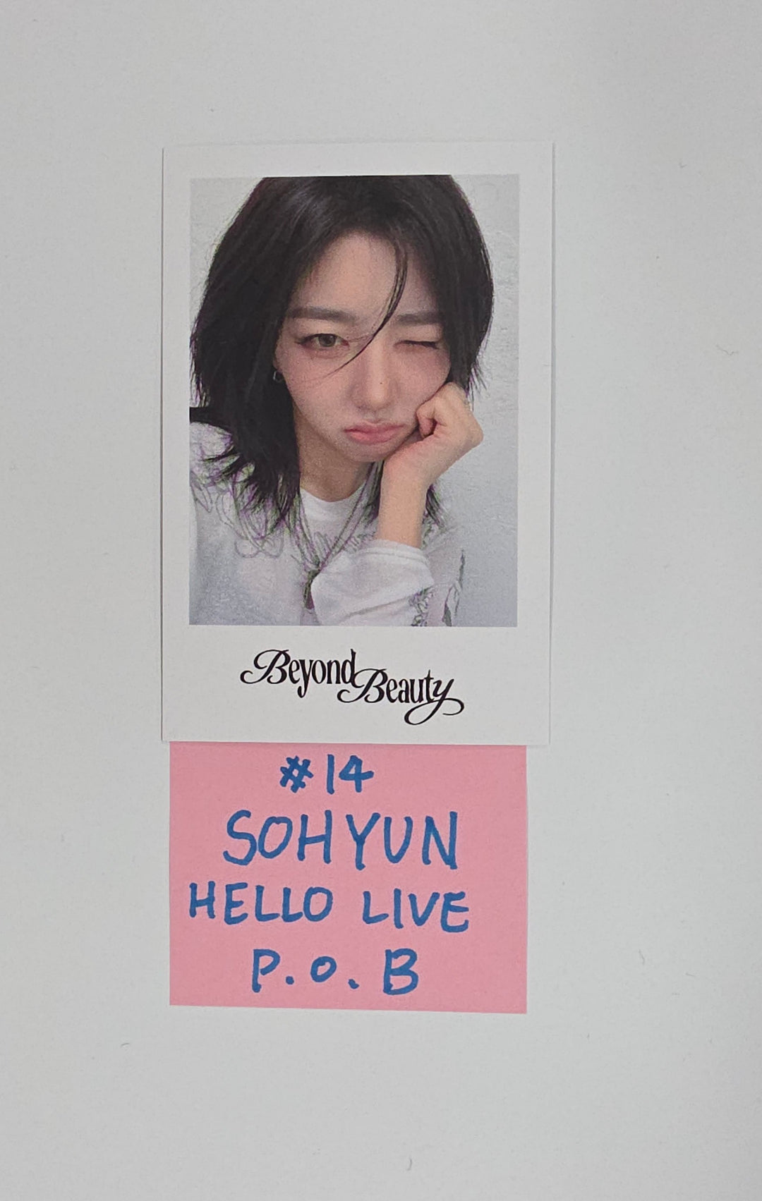 Triples_msnz "Beyond Beauty" - Hello Live Pre-Order Benefit Polaroid type Photocard (Objekt Music Album ver.) [25.11.28]