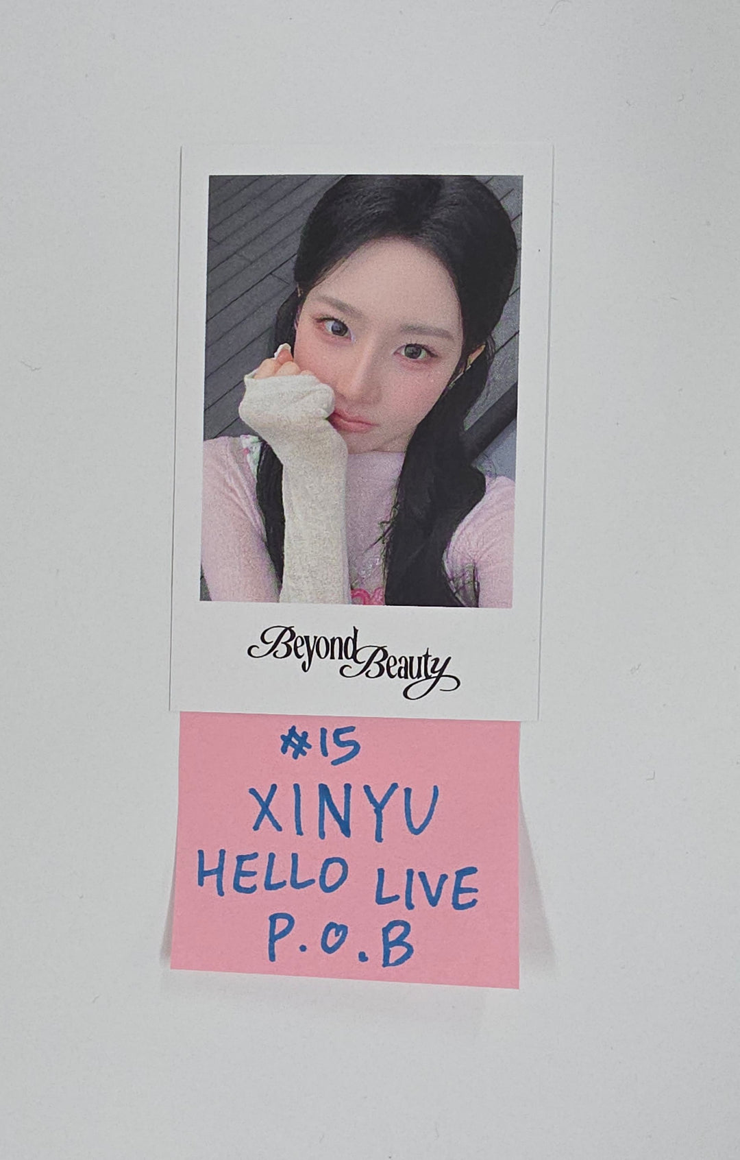 Triples_msnz "Beyond Beauty" - Hello Live Pre-Order Benefit Polaroid type Photocard (Objekt Music Album ver.) [25.11.28]