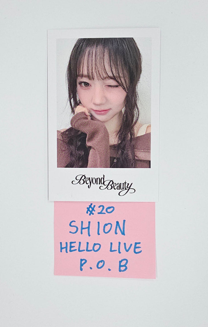Triples_msnz "Beyond Beauty" - Hello Live Pre-Order Benefit Polaroid type Photocard (Objekt Music Album ver.) [25.11.28]