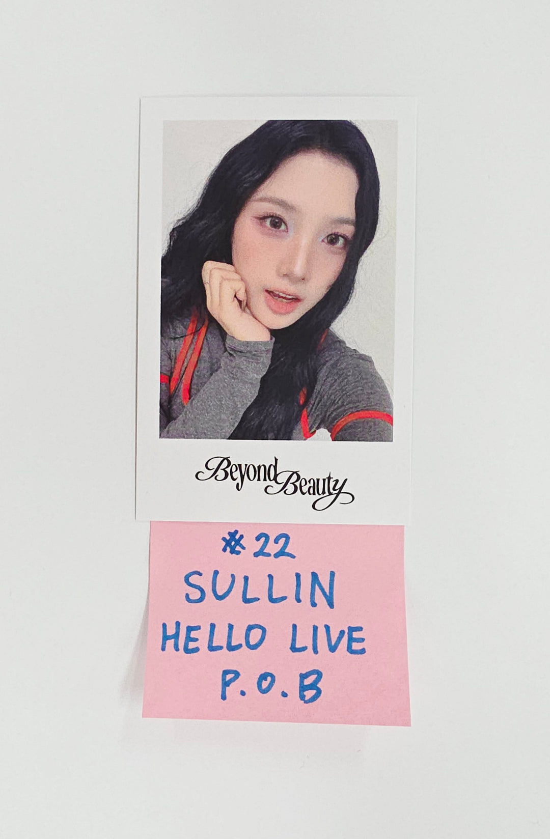 Triples_msnz "Beyond Beauty" - Hello Live Pre-Order Benefit Polaroid type Photocard (Objekt Music Album ver.) [25.11.28]